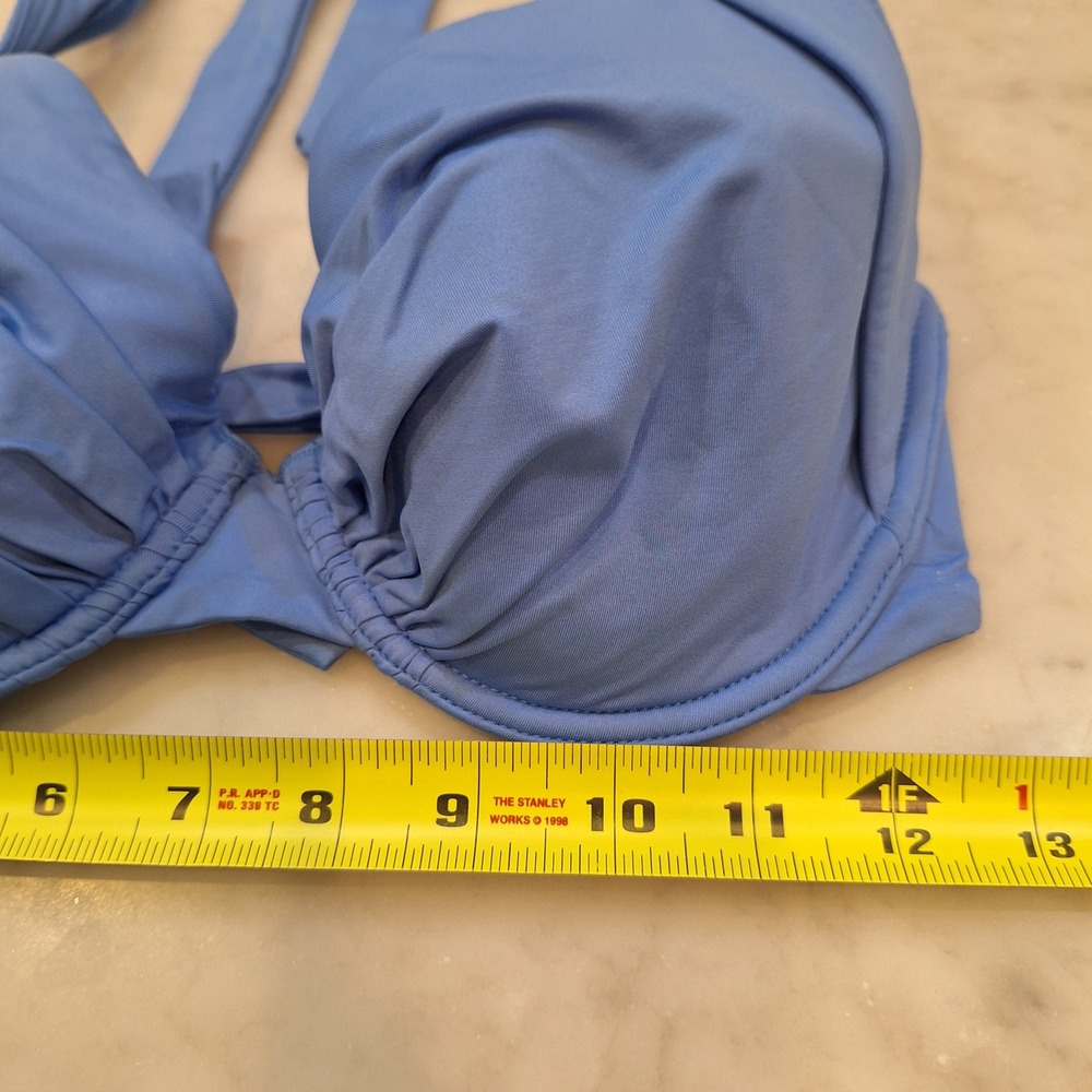 Tommy Bahama Bikini Set 34D/S Underwire Halter High Waist Swimsuit Retro Vibe - Picture 6 of 8